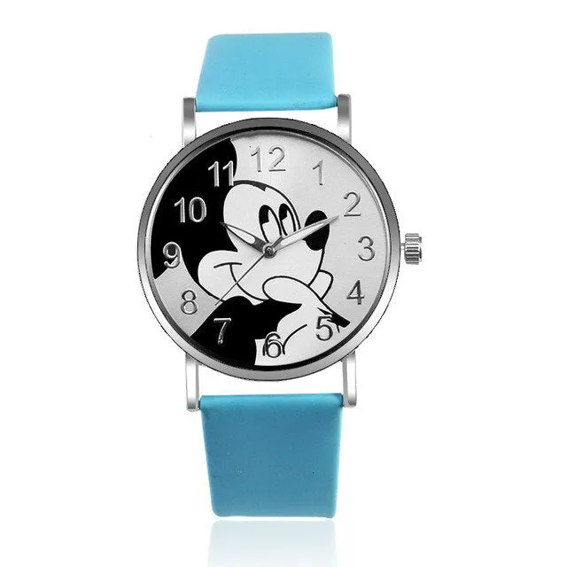 Hot Sale Cute cartoon watch Popular Quartz watches Hot sale fashion and casual Child kid boys wristwatch women girls relojes