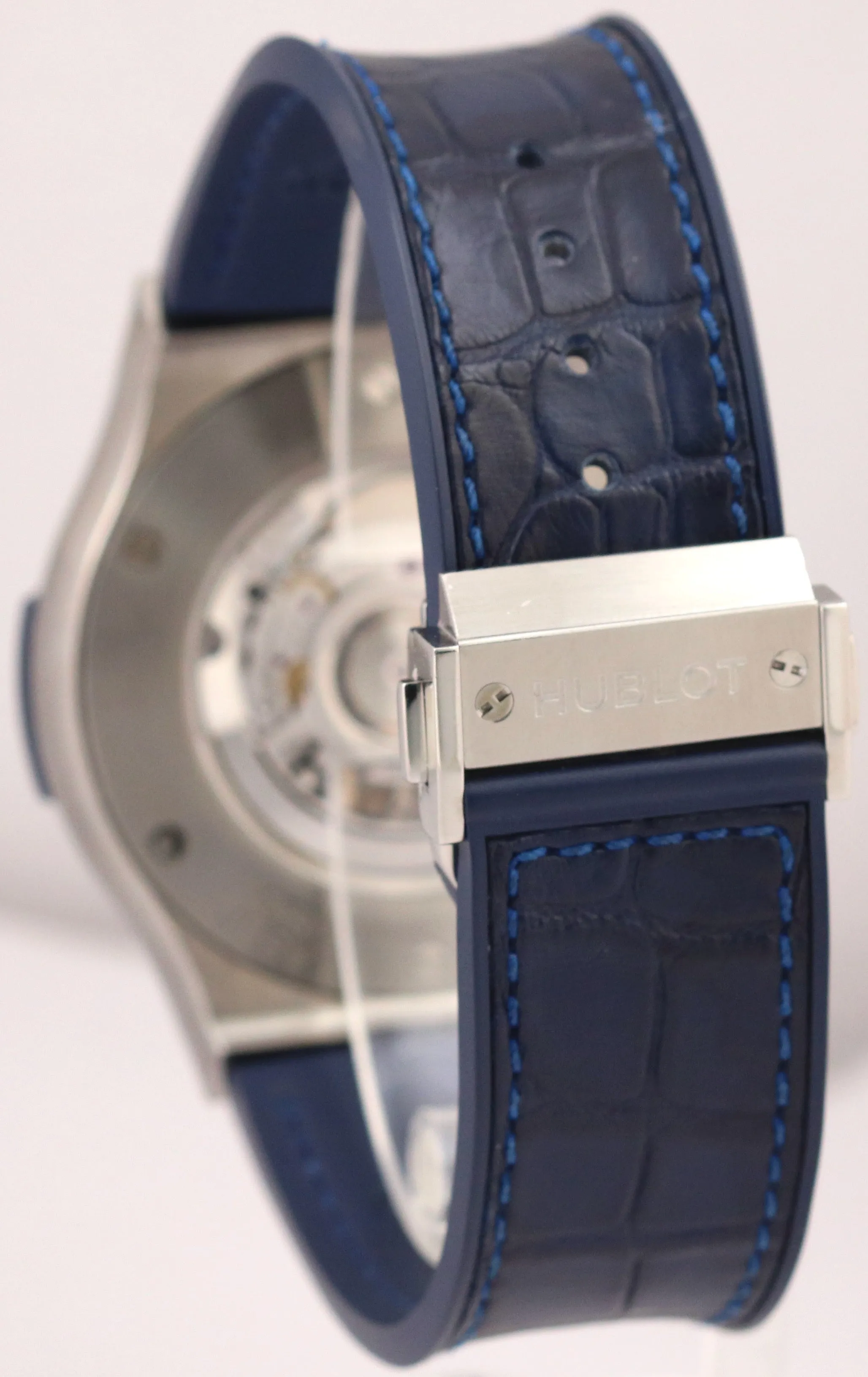 Hublot Classic BLUE Classic Fusion Chronograph Titanium 45mm 521.NX.7170.RX