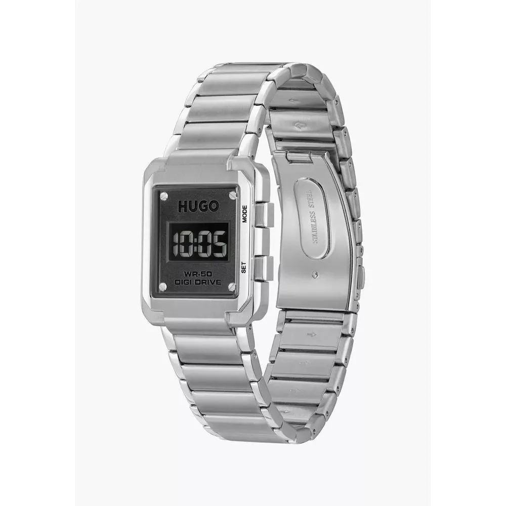 Hugo Boss Silver Stainless Steel Stainless Steel Watch
