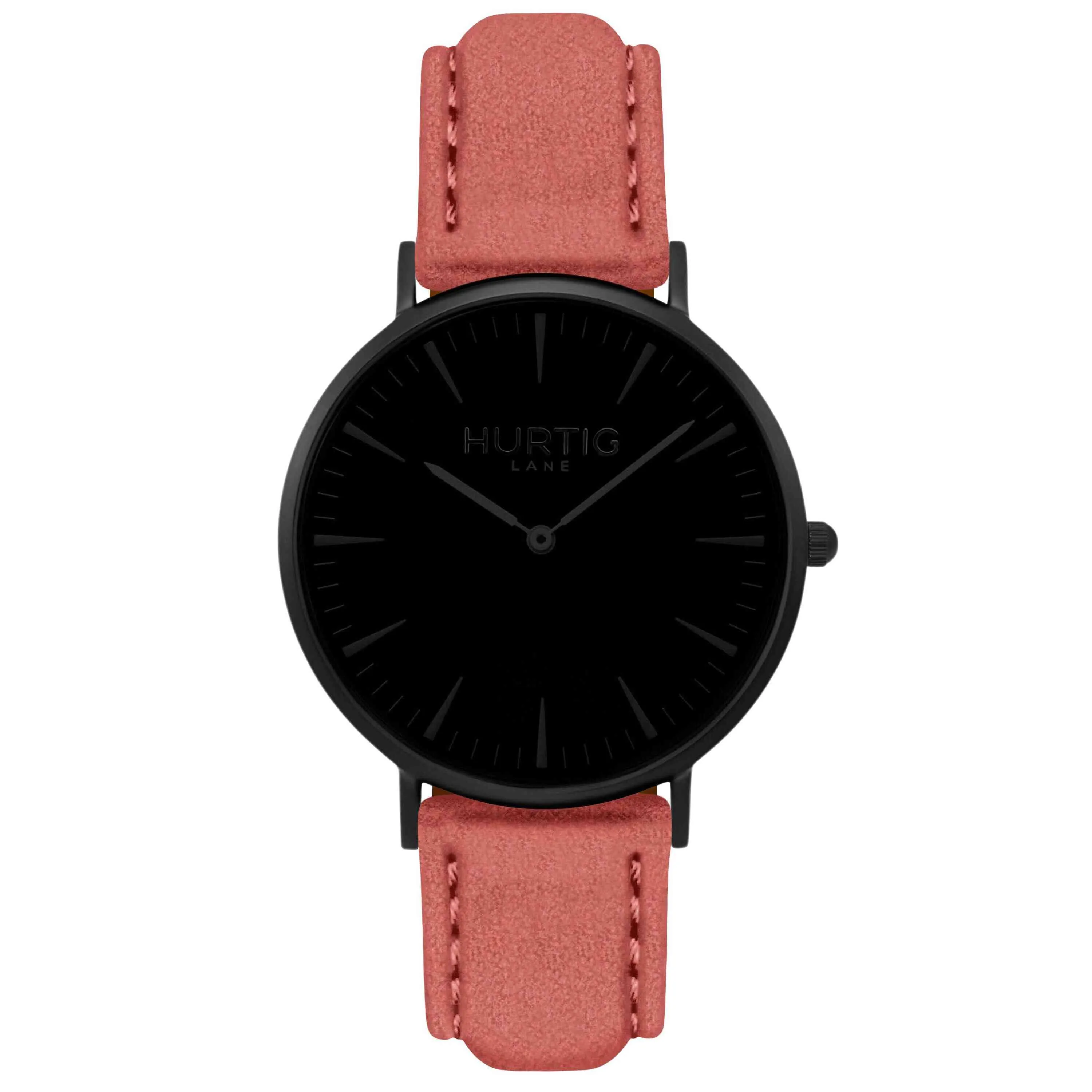Hymnal Vegan Watch Tweed All Black & Grey