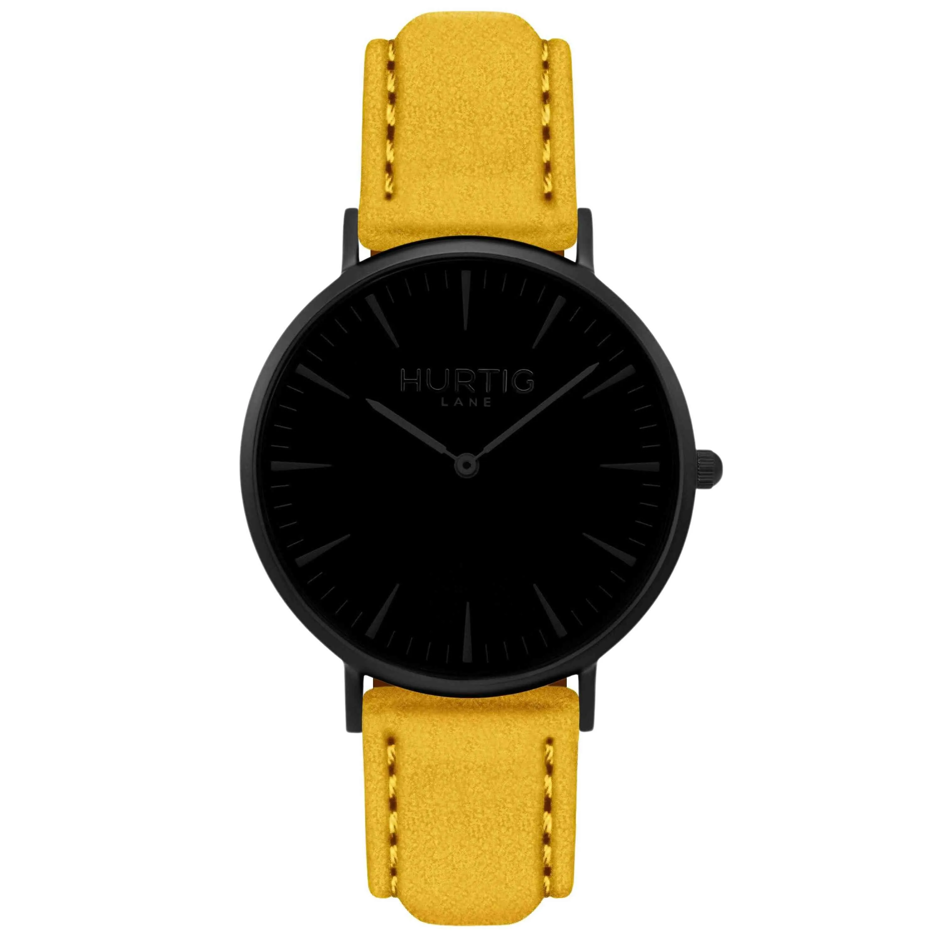 Hymnal Vegan Watch Tweed All Black & Grey