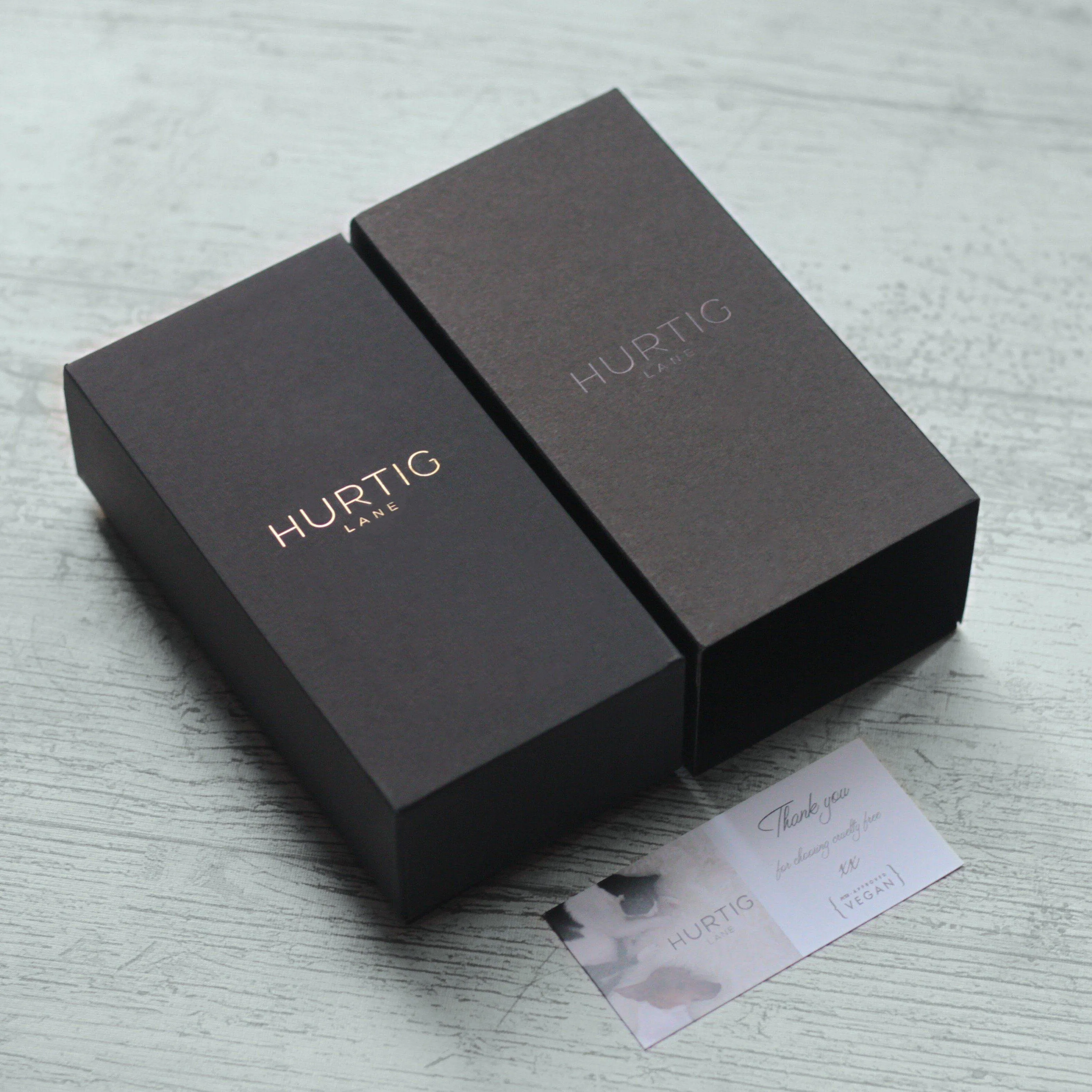 Hymnal Vegan Watch Tweed All Black & Grey