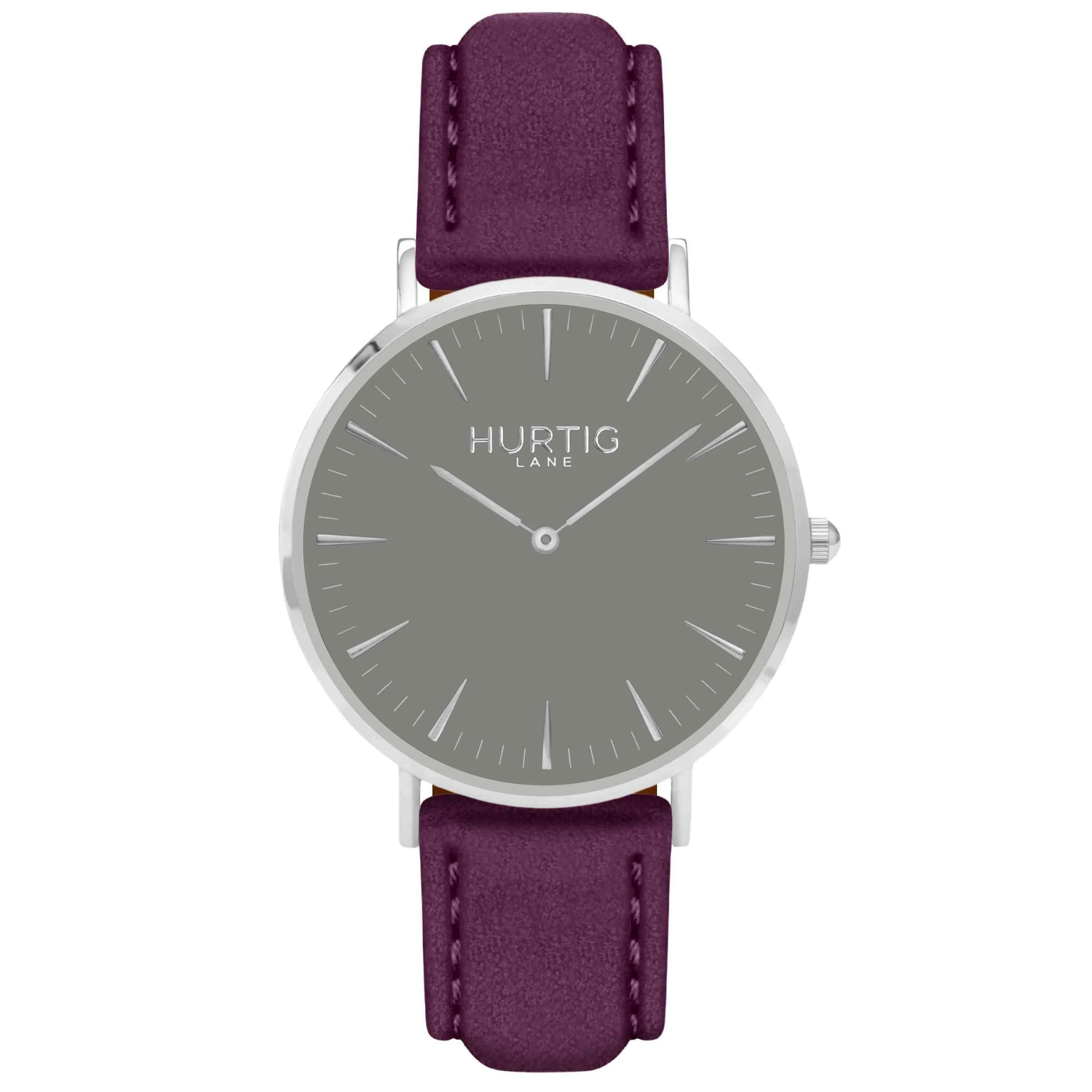 Hymnal Vegan Watch Tweed Silver, Grey & Grey