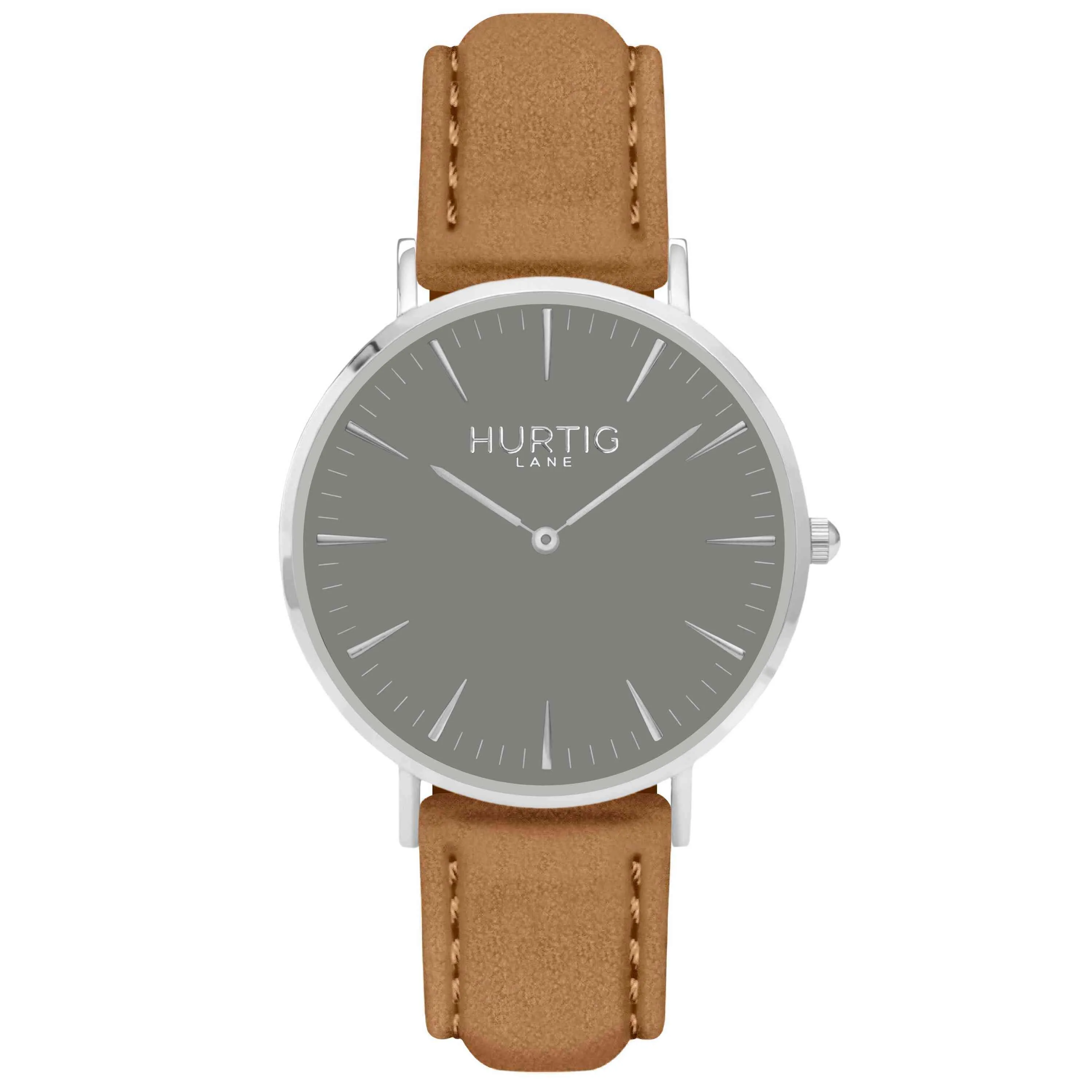 Hymnal Vegan Watch Tweed Silver, Grey & Grey