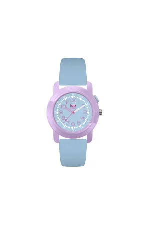 Ice Find Analog Purple Blue Silicon Strap Size Small Watch