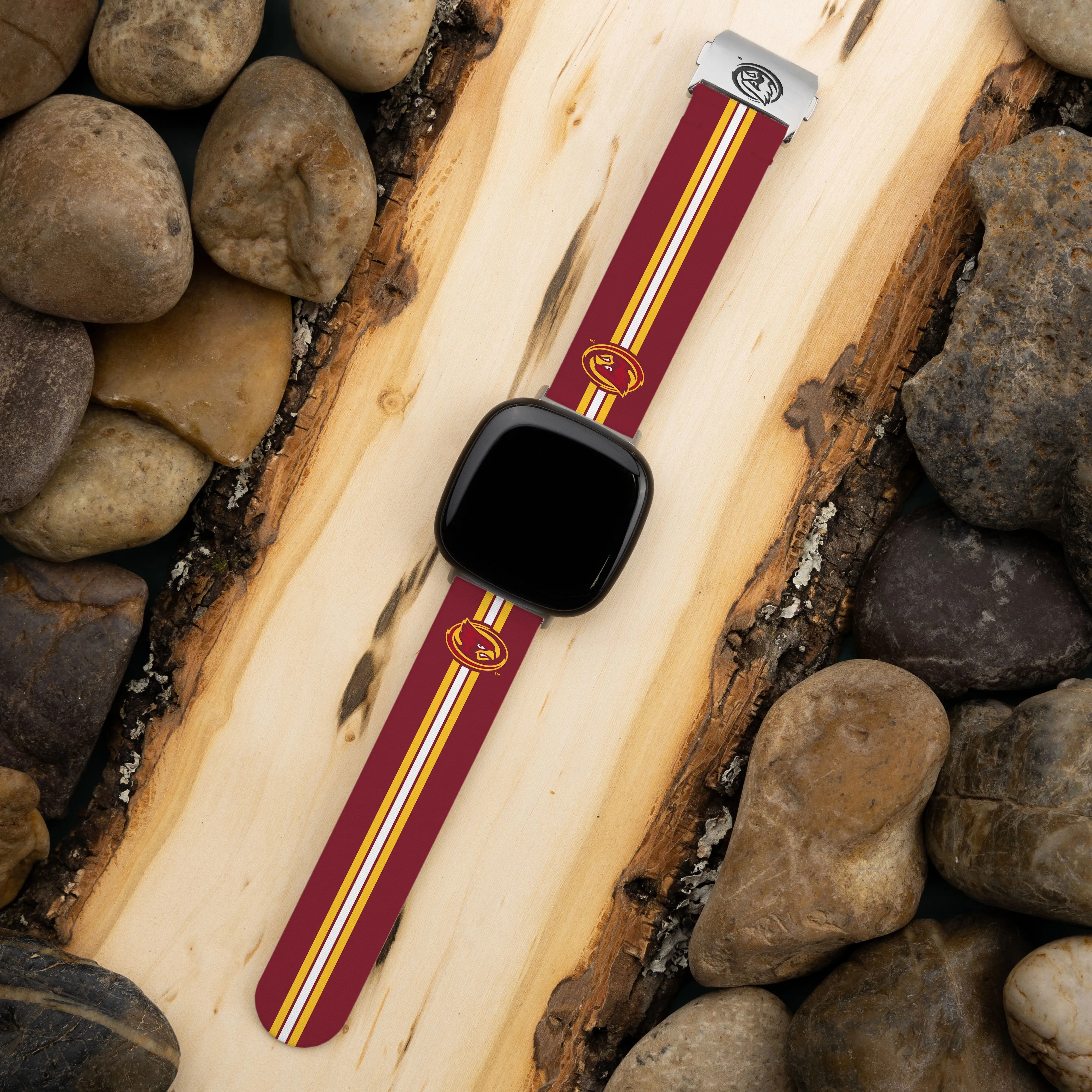 Iowa State Cyclones Signature Series Fitbit Versa 3 & Sense 1 Watch Band