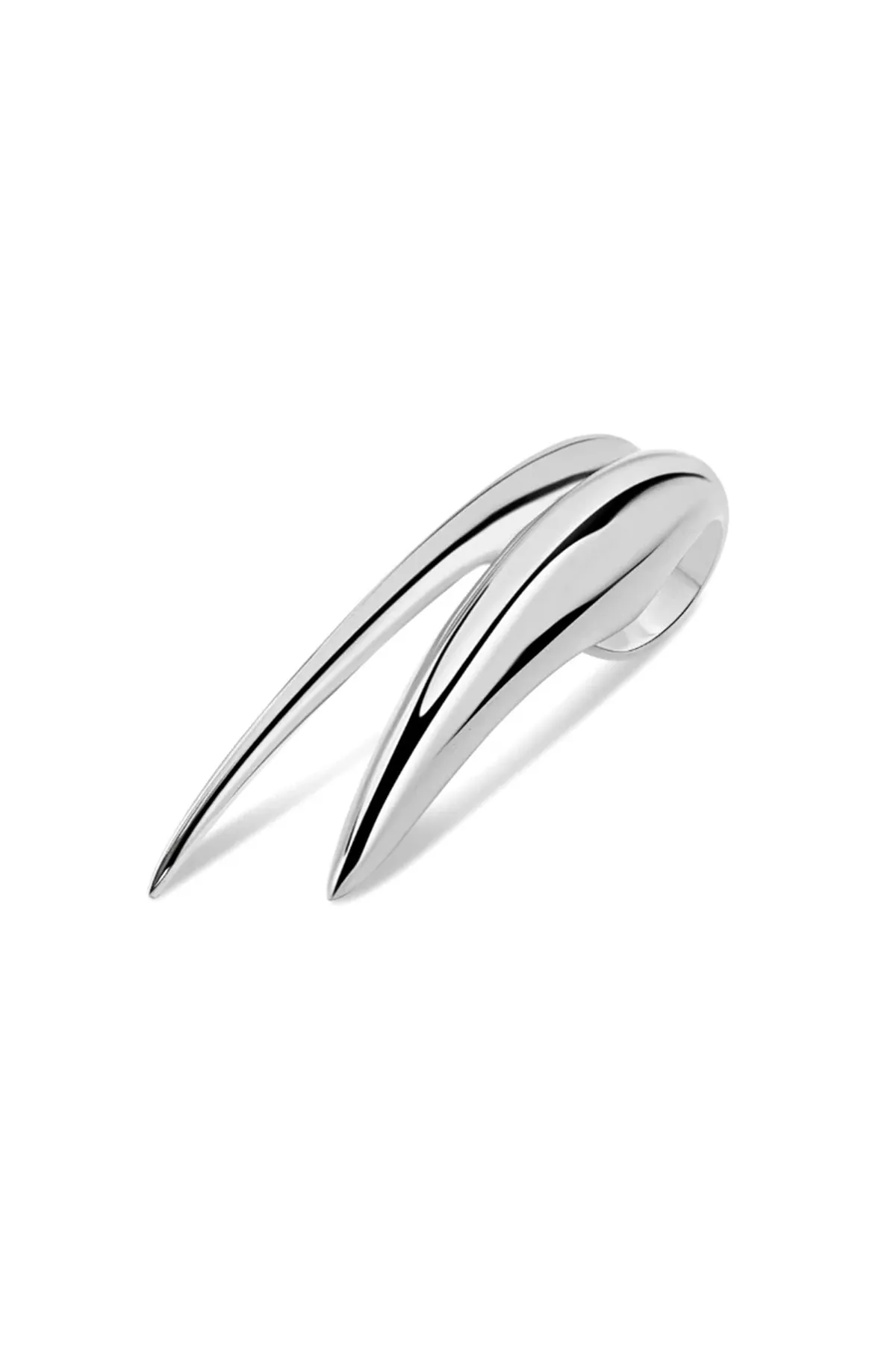 JOVANA DJURIC | XXLARGE SILVER SLICE RING