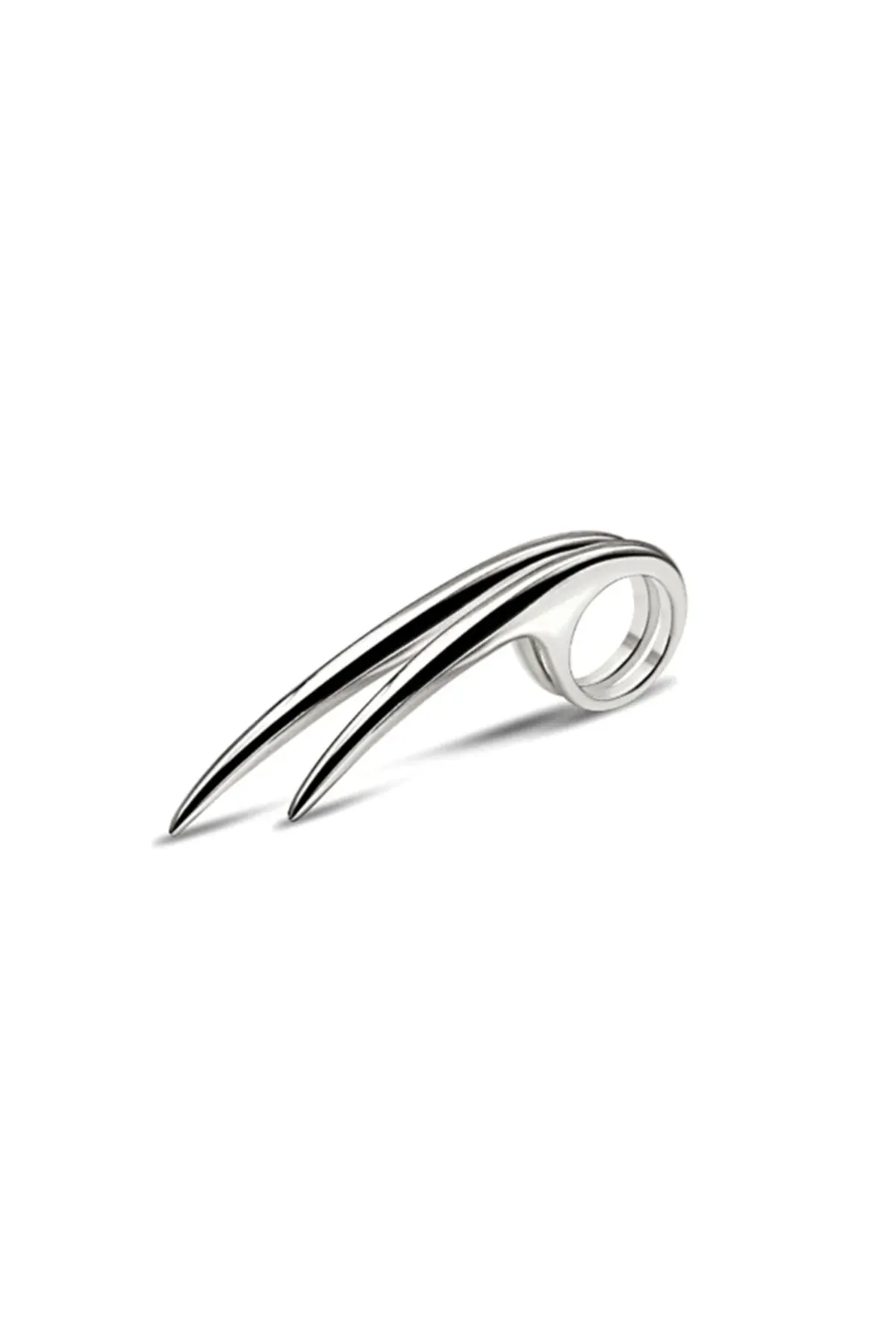 JOVANA DJURIC | XXLARGE SILVER SLICE RING