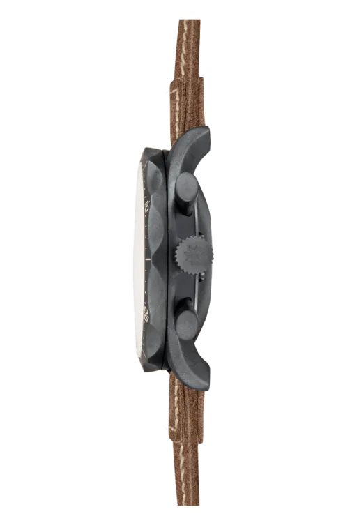Junghans Meister Pilot Brown-Gray Chronograph Men's Watch 027/3794.00