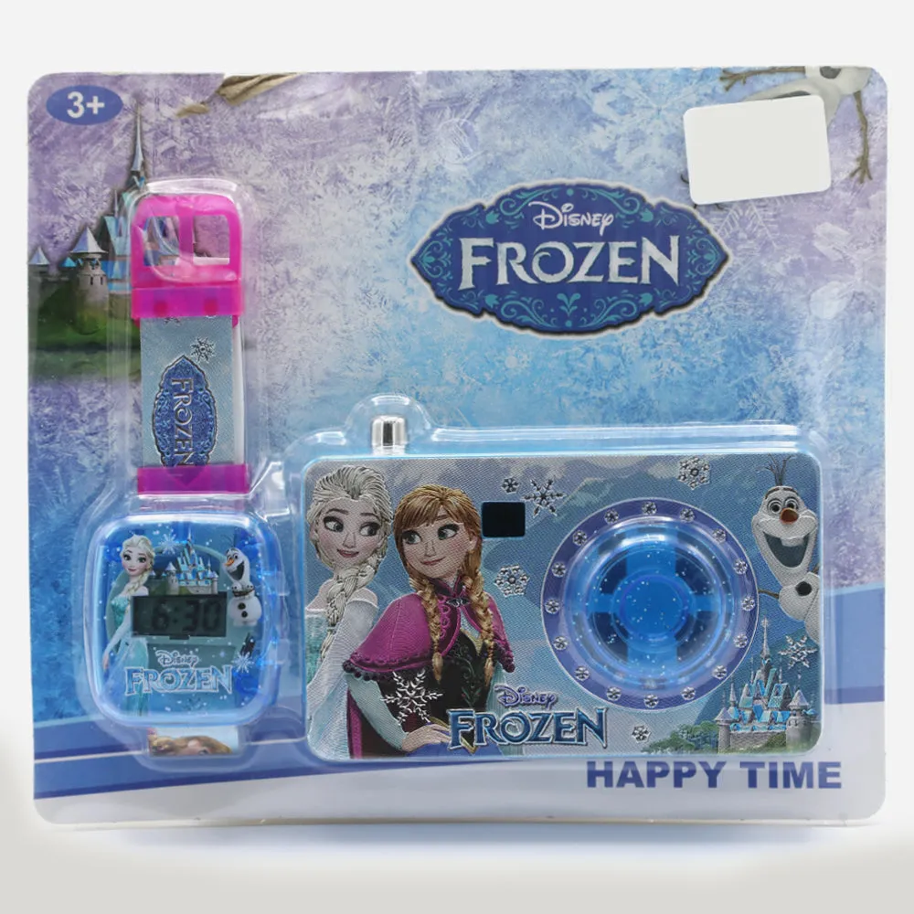 Kids Digital Watch With Camera - Blue