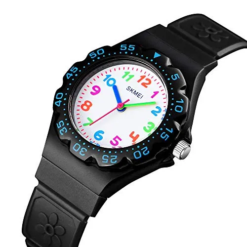 Kids Watch Waterproof Cartoon Analog Girls Boys Ages 3-10
