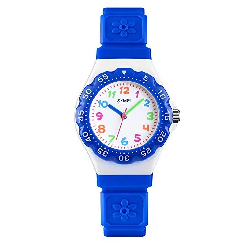 Kids Watch Waterproof Cartoon Analog Girls Boys Ages 3-10