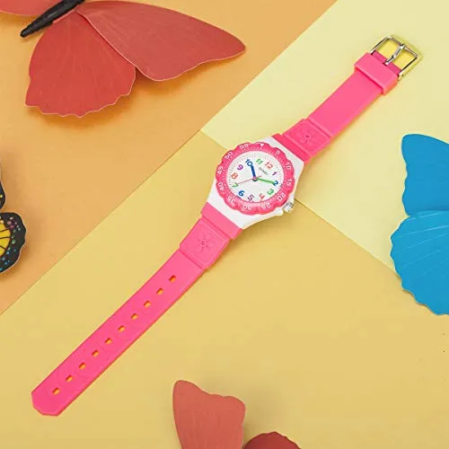 Kids Watch Waterproof Cartoon Analog Girls Boys Ages 3-10