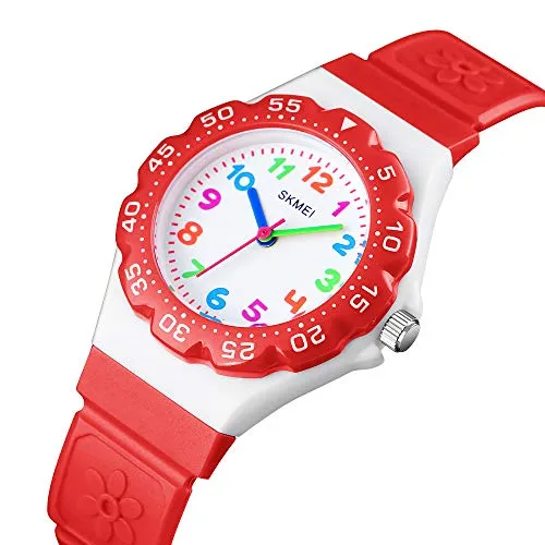Kids Watch Waterproof Cartoon Analog Girls Boys Ages 3-10