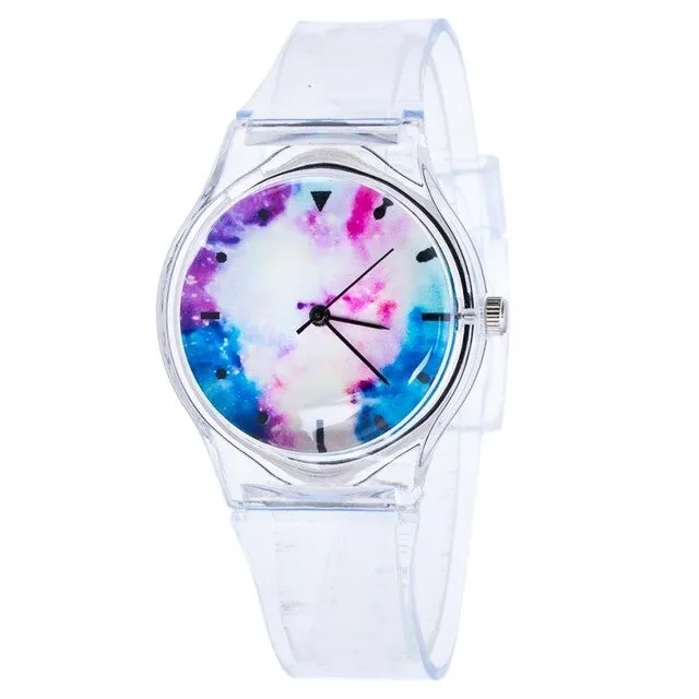 Kids Watches Girls Children Pink Dress Wrist Watch Children Silicone Students Clock Relogio Montre Enfant reloj deportivo #D