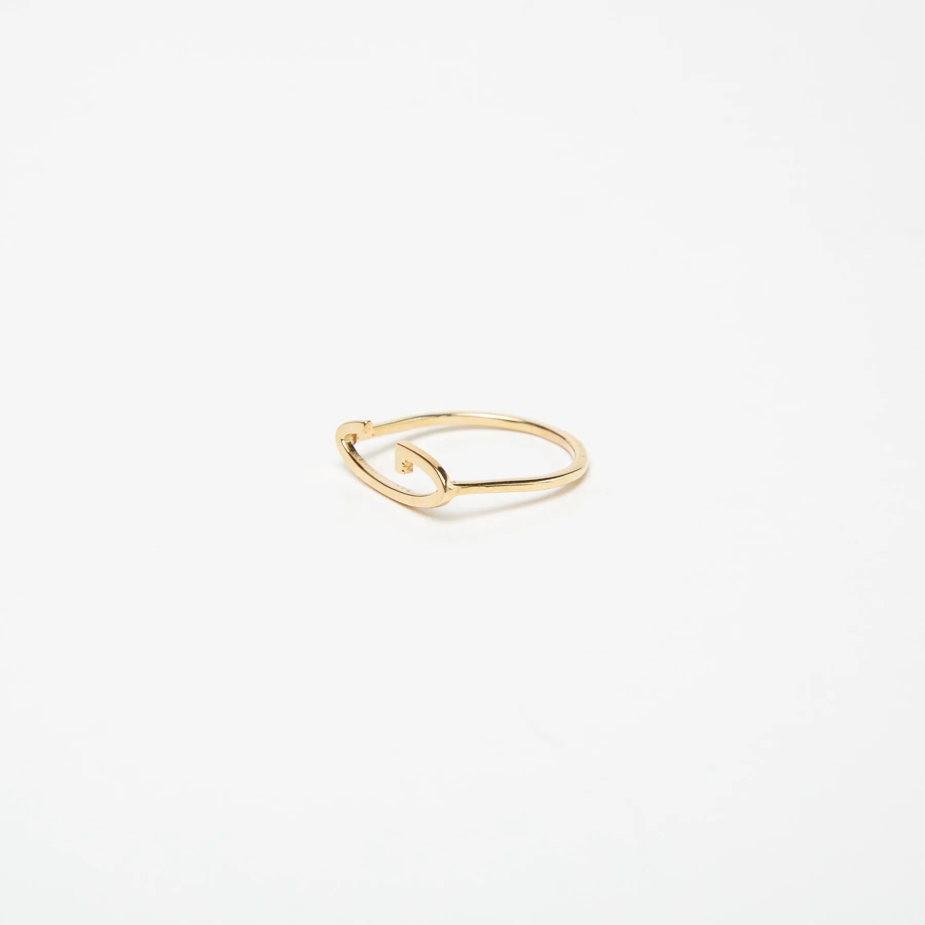 KWIT | 14K GOLD LETTER G RING