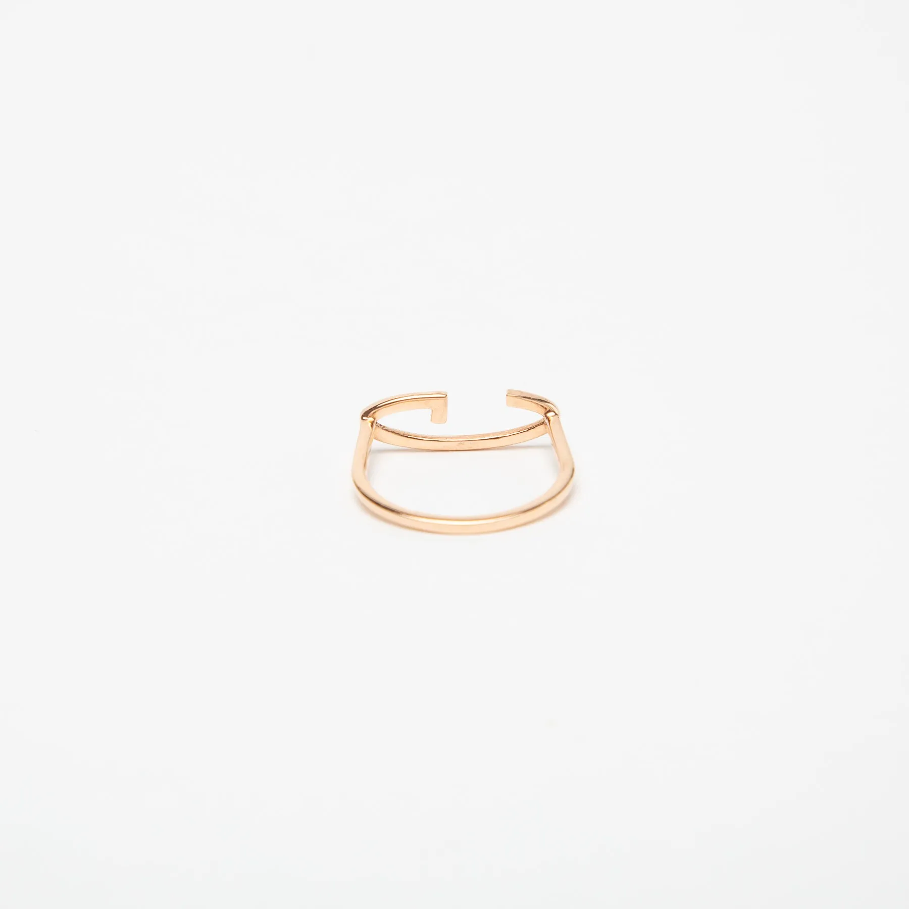 KWIT | 14K GOLD LETTER G RING