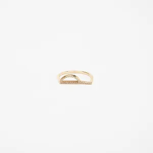 KWIT | LETTER P DIAMOND RING