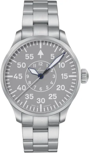 ﻿﻿Laco Flieger Basic Aachen Grau 42 Bracelet
