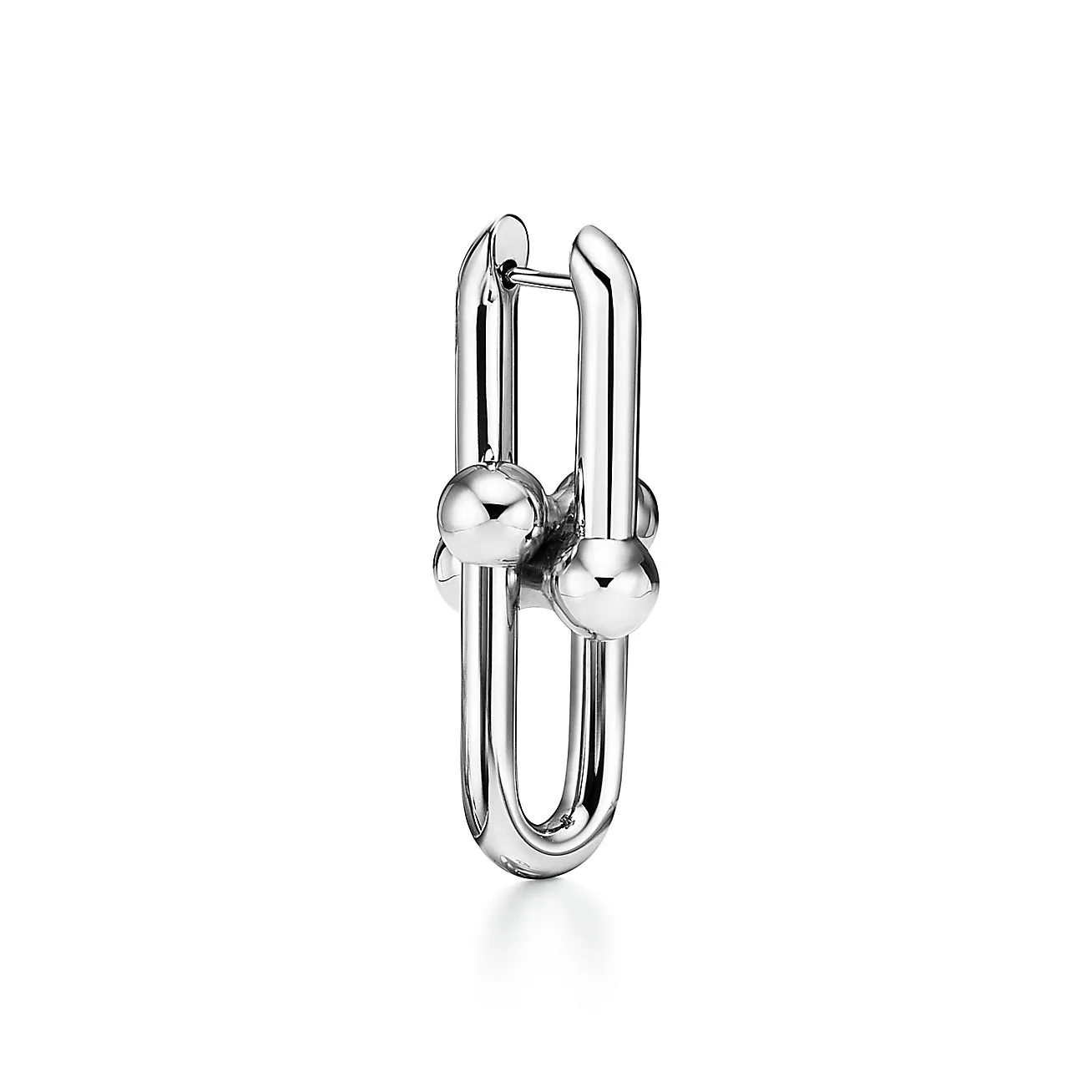 Large Link Earrings