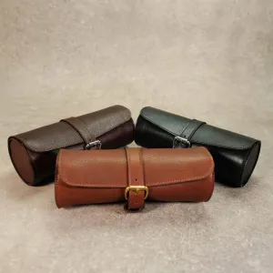 Leather Watch Roll for 4 Watches