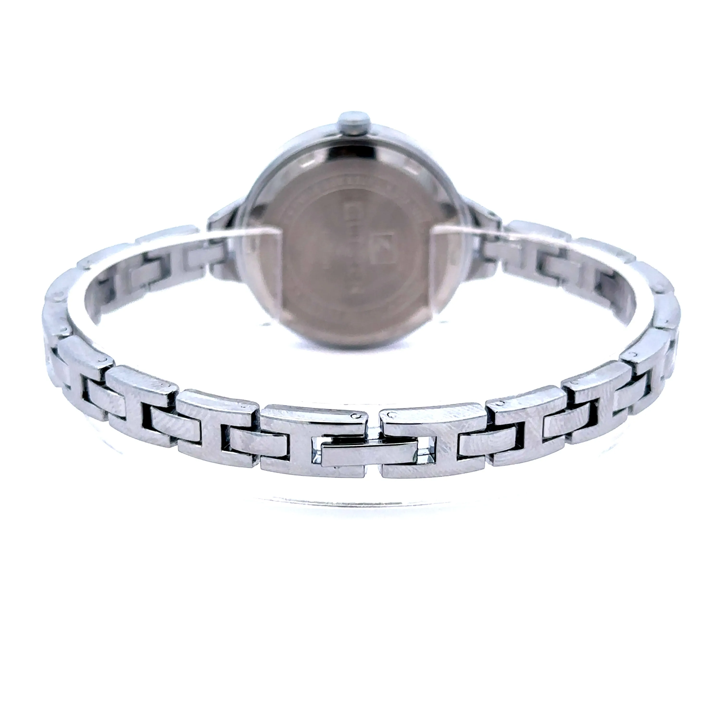 LIORIEN ALLOY SILVER BLUE STAINLESS ICED OUT MENS WATCH I 5519313