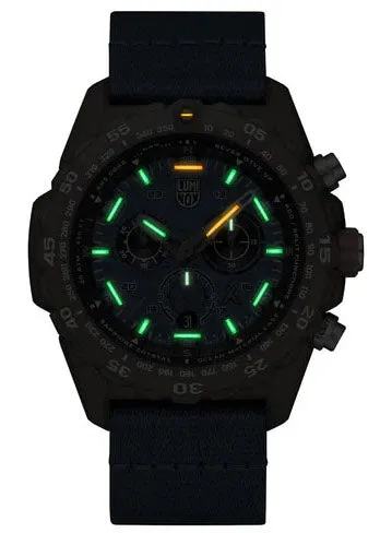 Luminox Bear Grylls Master #TIDE 3740 Series Ocean Blue Black