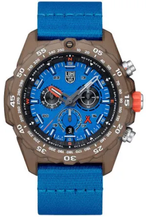 Luminox Bear Grylls Master #TIDE 3740 Series Ocean Blue Black