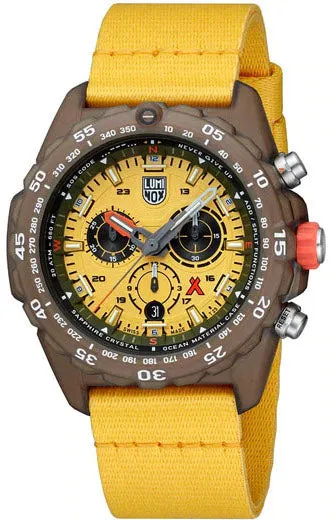 Luminox Bear Grylls Master #TIDE 3740 Series Yellow Black