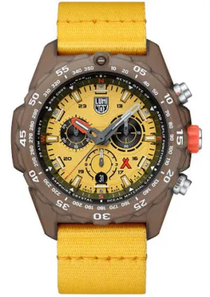 Luminox Bear Grylls Master #TIDE 3740 Series Yellow Black