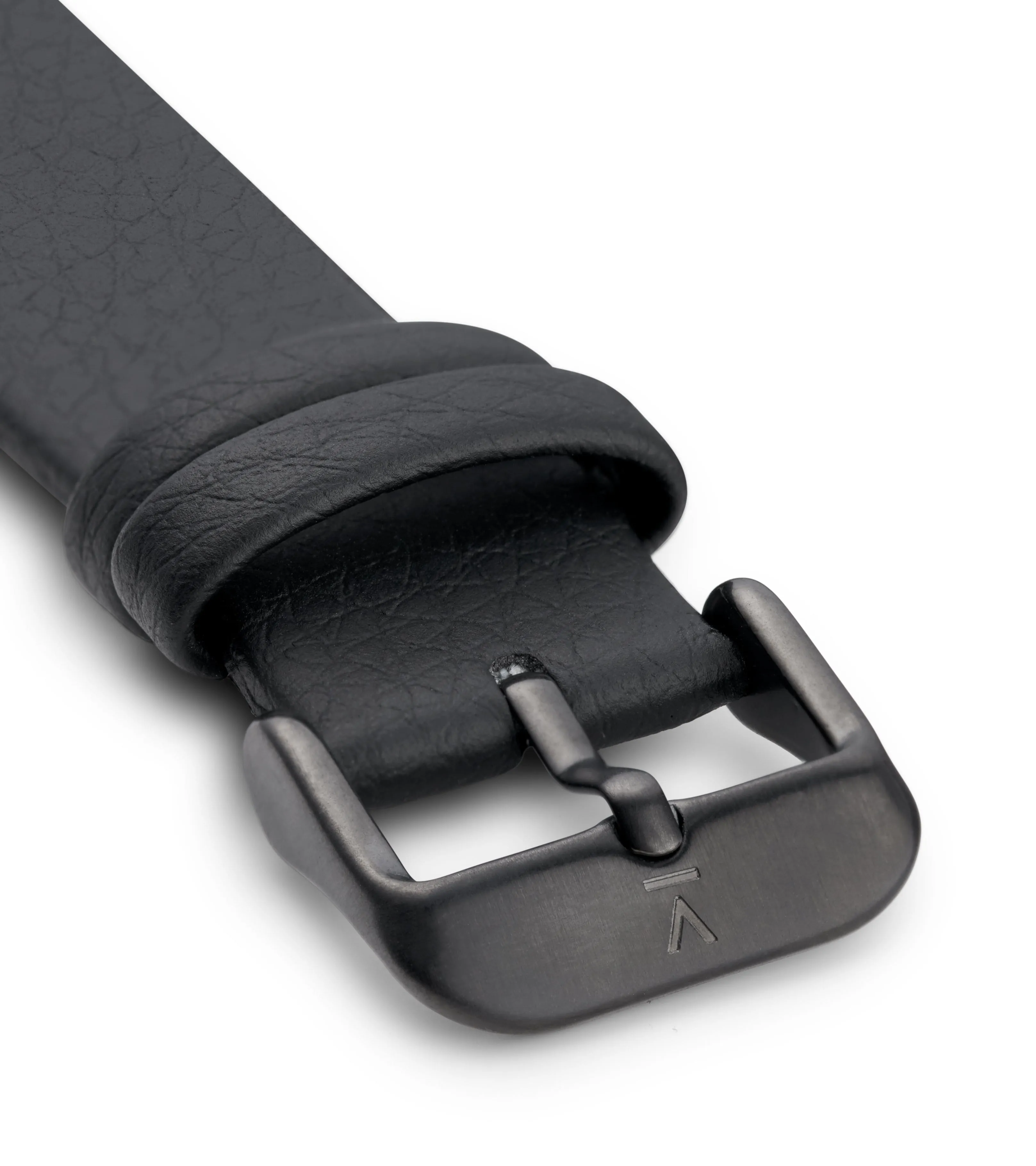 Lyka Watch with Black Dial | Black Vegan Leather Strap