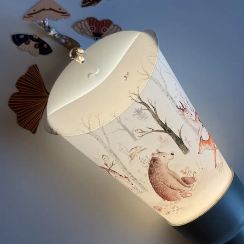 Maison Polochon Nomadic Lamp Box 5 in 1 Enchanted Forest - Taupe