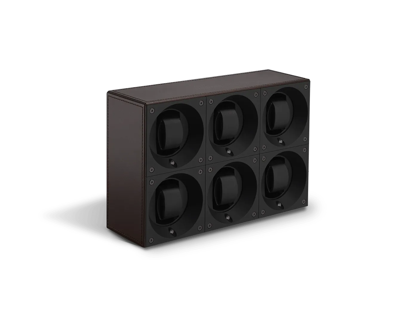 Masterbox 6 Positions Brown Toledo Leather Brown Stitches
