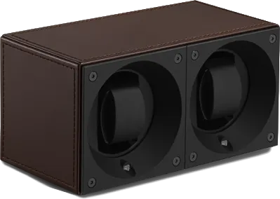 Masterbox Duo Brown Toledo Leather Brown Stitches