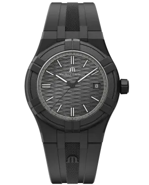 Maurice Lacroix Swiss Made Tide Date 40mm Black Authentic Watch