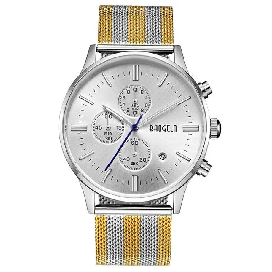 Men's Chronograph Stainless Steel Watch