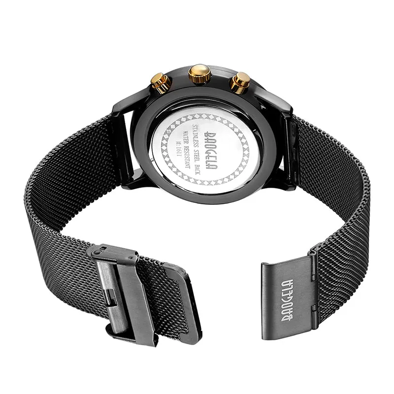 Men's Chronograph Stainless Steel Watch