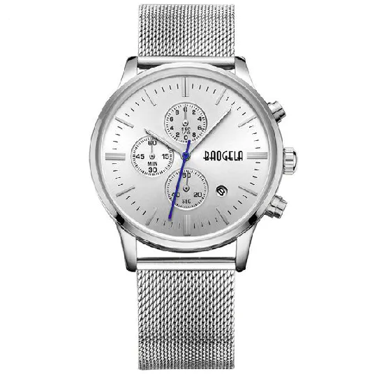 Men's Chronograph Stainless Steel Watch