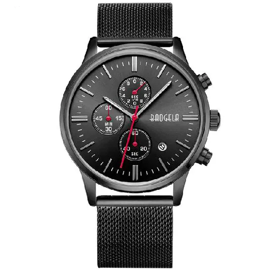 Men's Chronograph Stainless Steel Watch