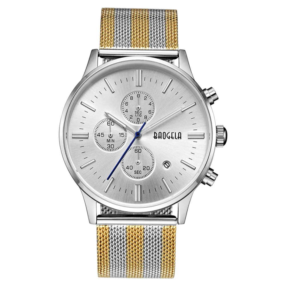 Men's Chronograph Stainless Steel Watch