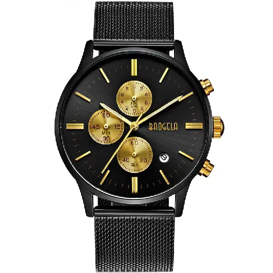 Men's Chronograph Stainless Steel Watch
