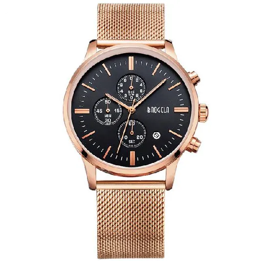 Men's Chronograph Stainless Steel Watch
