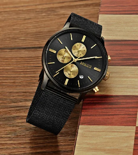 Men's Chronograph Stainless Steel Watch