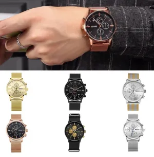 Men's Chronograph Stainless Steel Watch