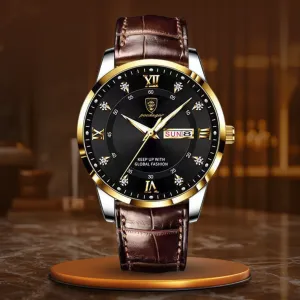 Men's Sturdy Glow-in-the-Dark Watch