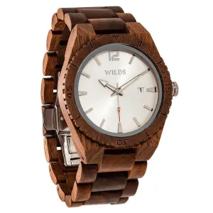 Men's Wood Watch Custom Engrave Walnut