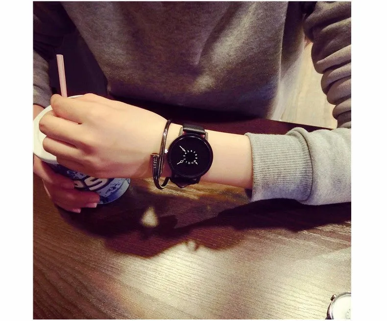 Minimalist Slate Design Watch