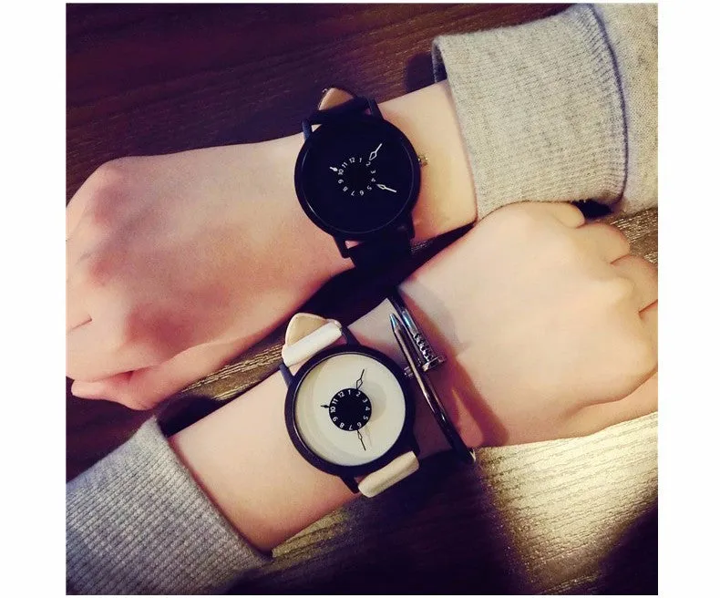 Minimalist Slate Design Watch