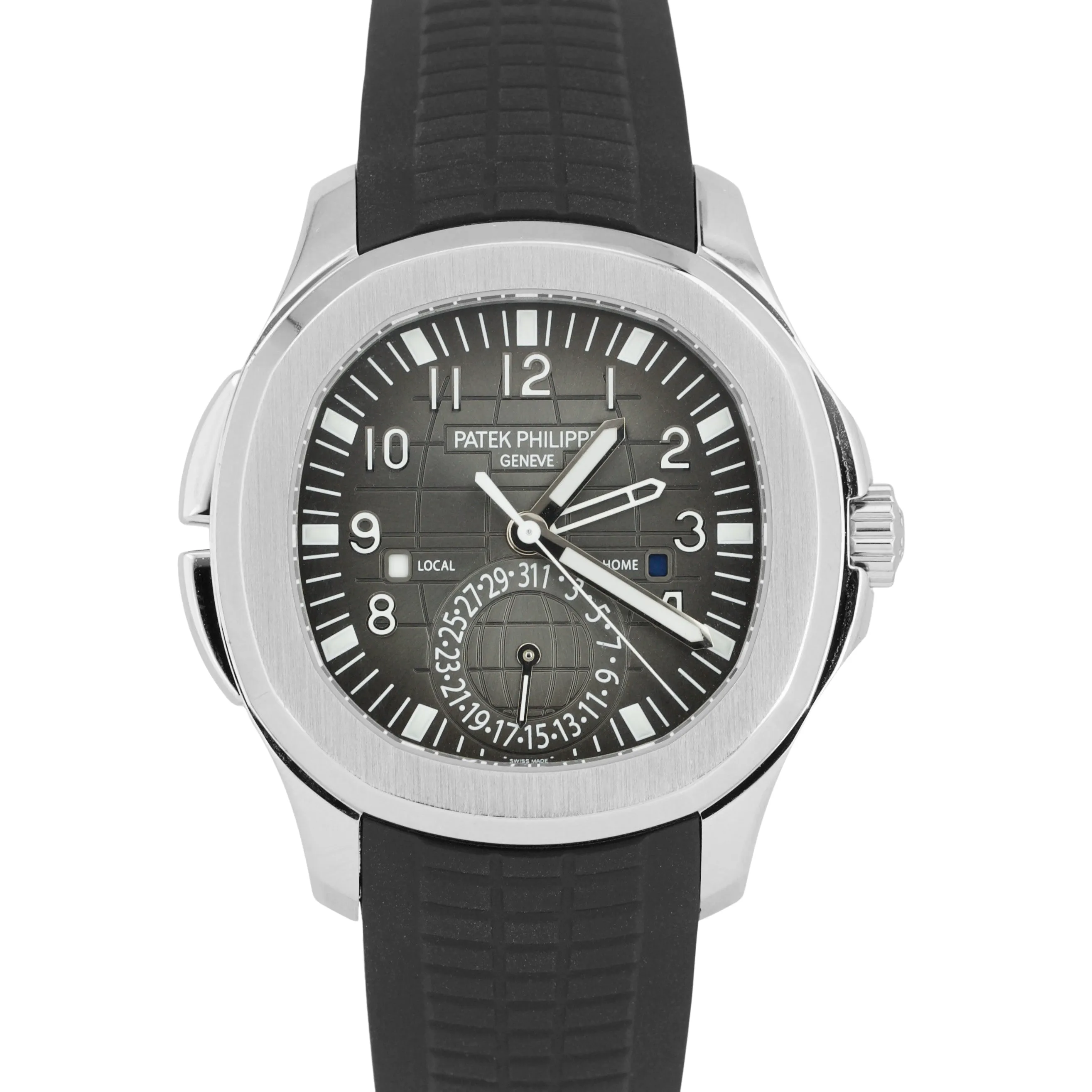 MINT 2019 PAPERS Patek Philippe Aquanaut Travel Time 40.8mm Steel 5164A-001 BOX