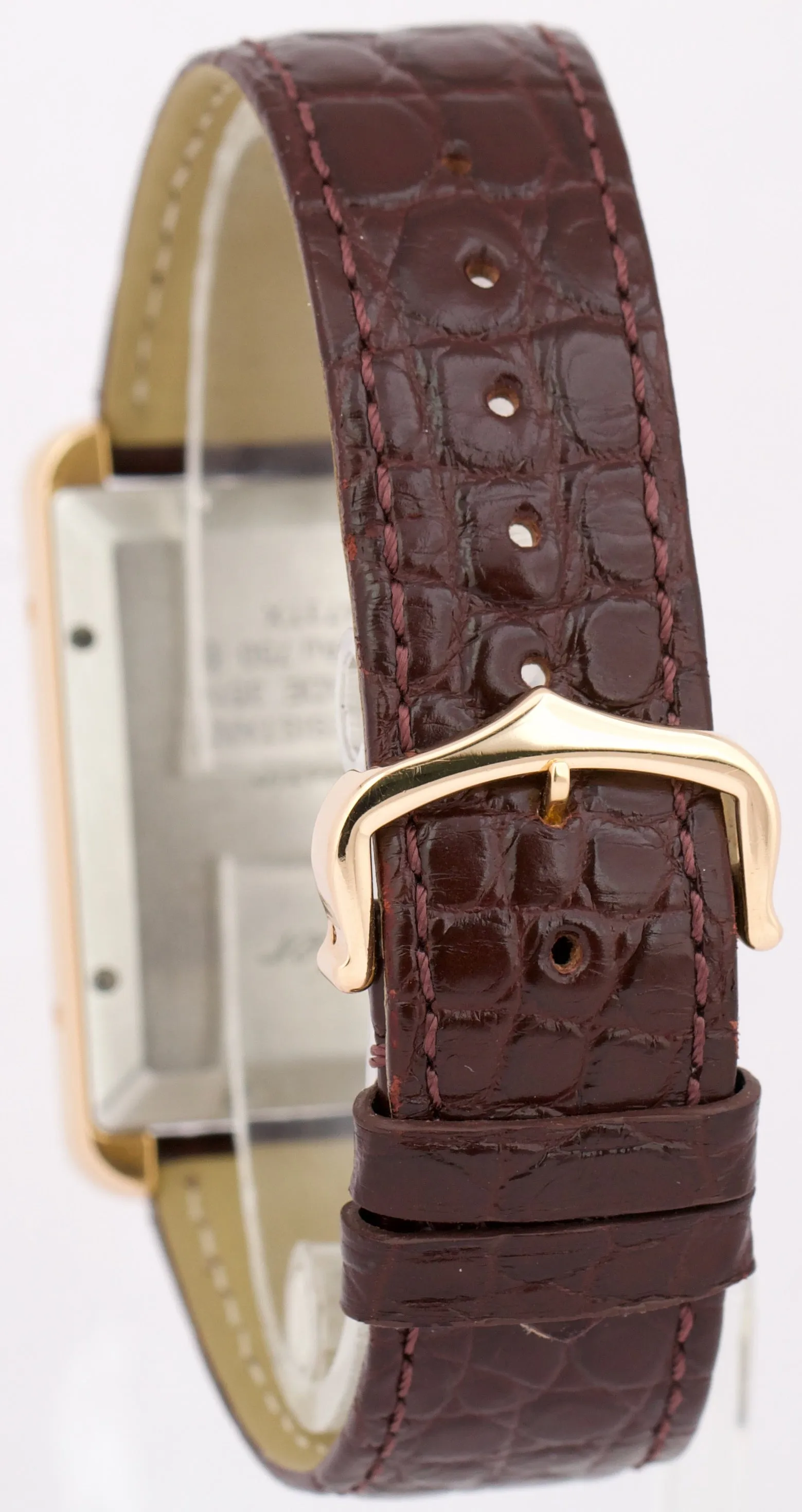 MINT 2022 PAPERS Cartier Tank Solo 18K Rose Gold 31mm x 40.8mm 3514 W5200026 BOX